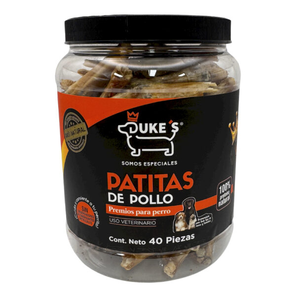Patitas de Pollo Deshidratadas 1/2 Galón